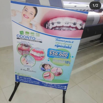 Lona Banner Para Tijera