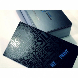 1000 TARJETAS DE PRESENTACION MATE CON RESERVA UV
