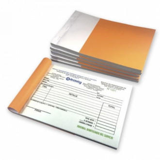 10 TALONARIOS DE RECIBO DE CAJA TAMAÑO 1/4 DE CARTA